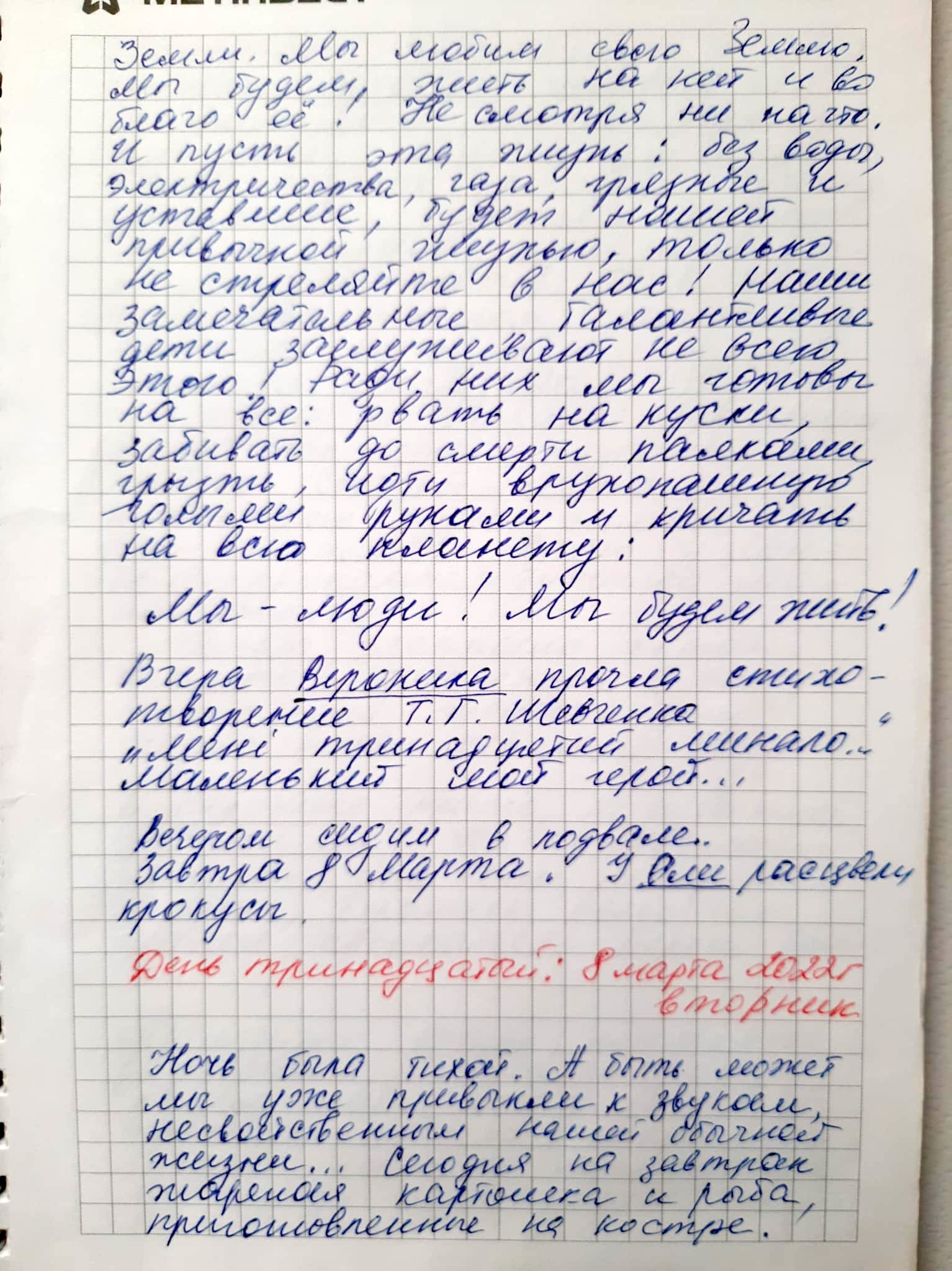 Голоси вбитих. Щоденник війни Катерини Савенко з Маріуполя