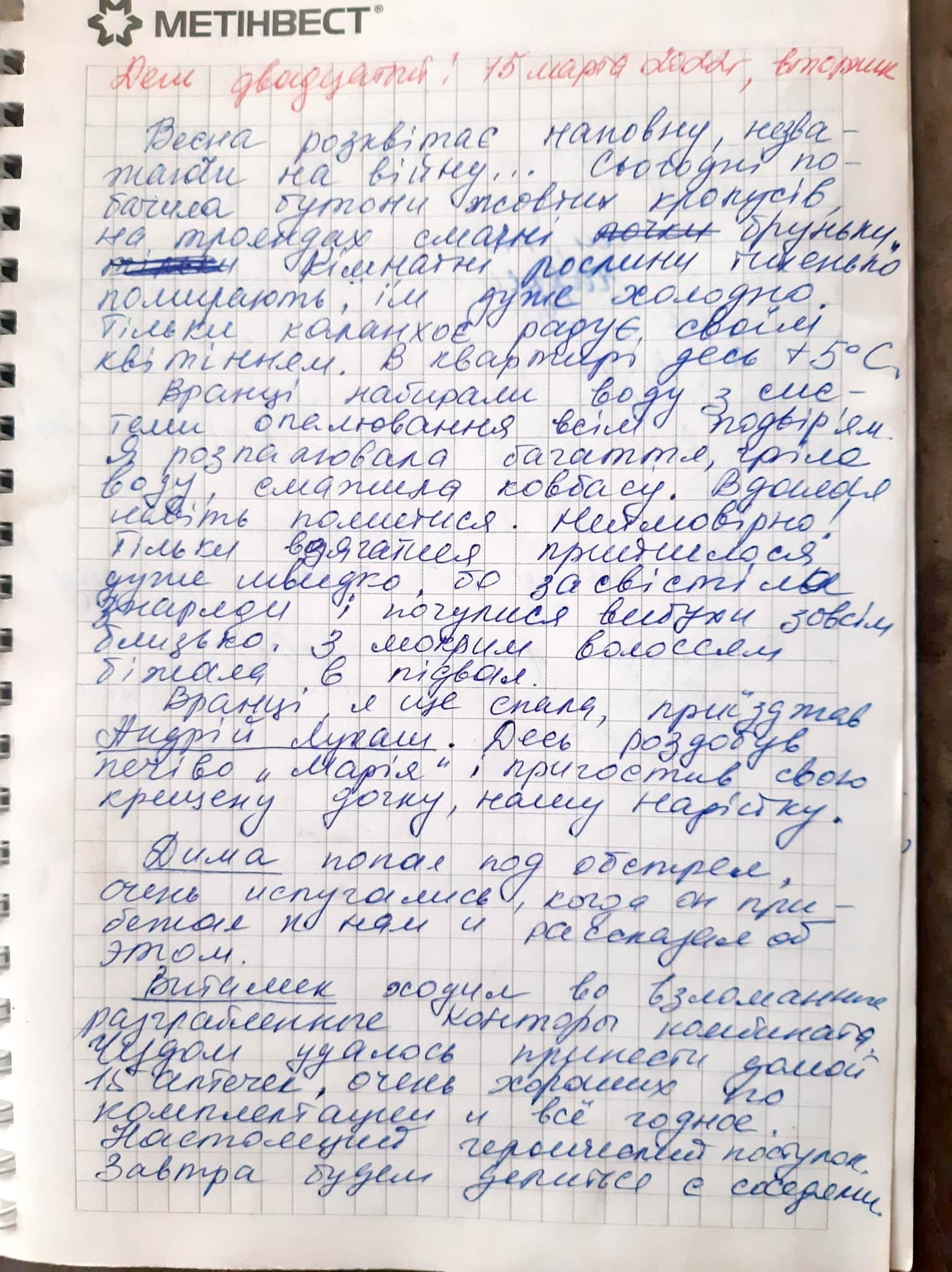 Голоси вбитих. Щоденник війни Катерини Савенко з Маріуполя