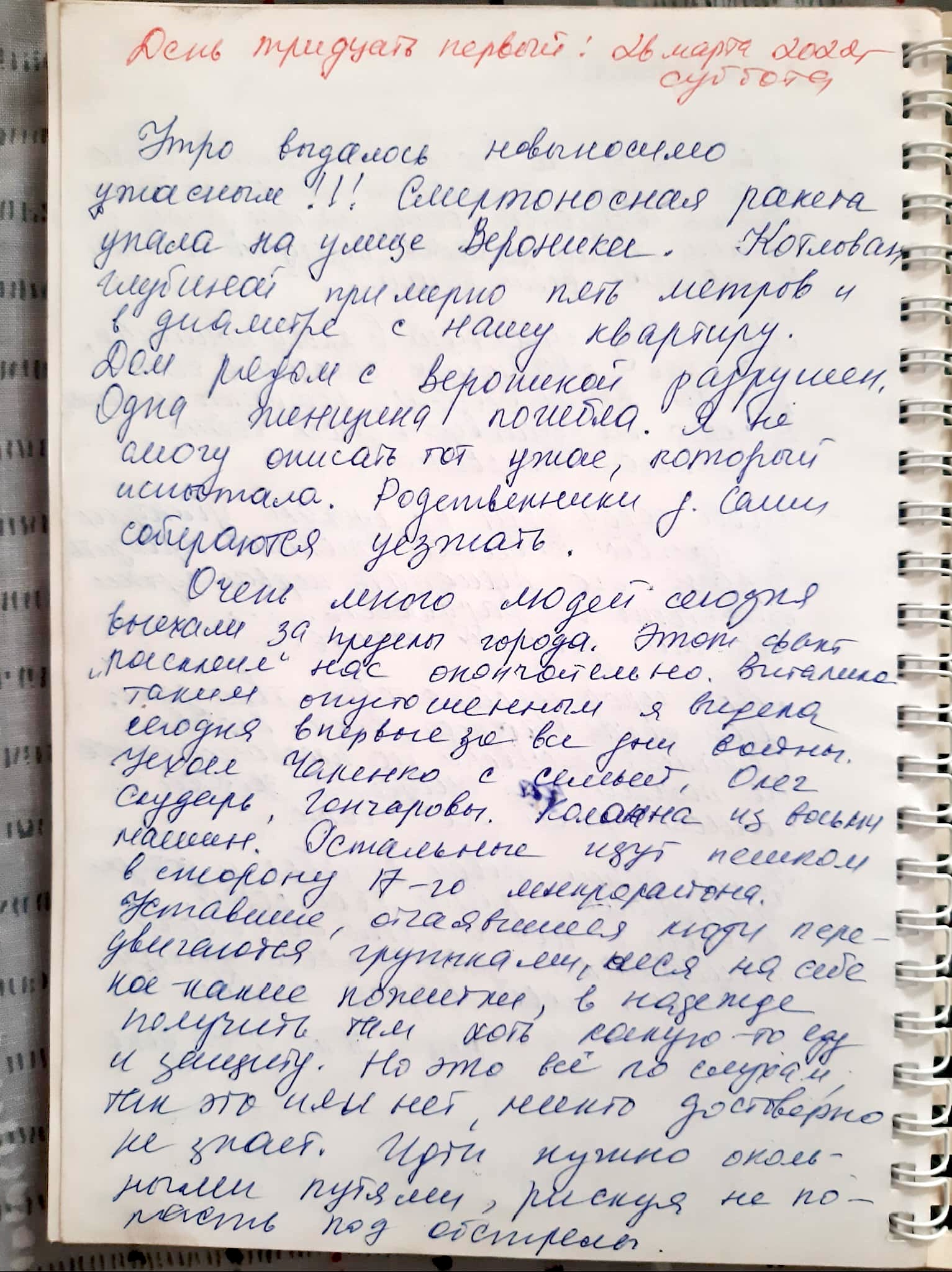 Голоси вбитих. Щоденник війни Катерини Савенко з Маріуполя