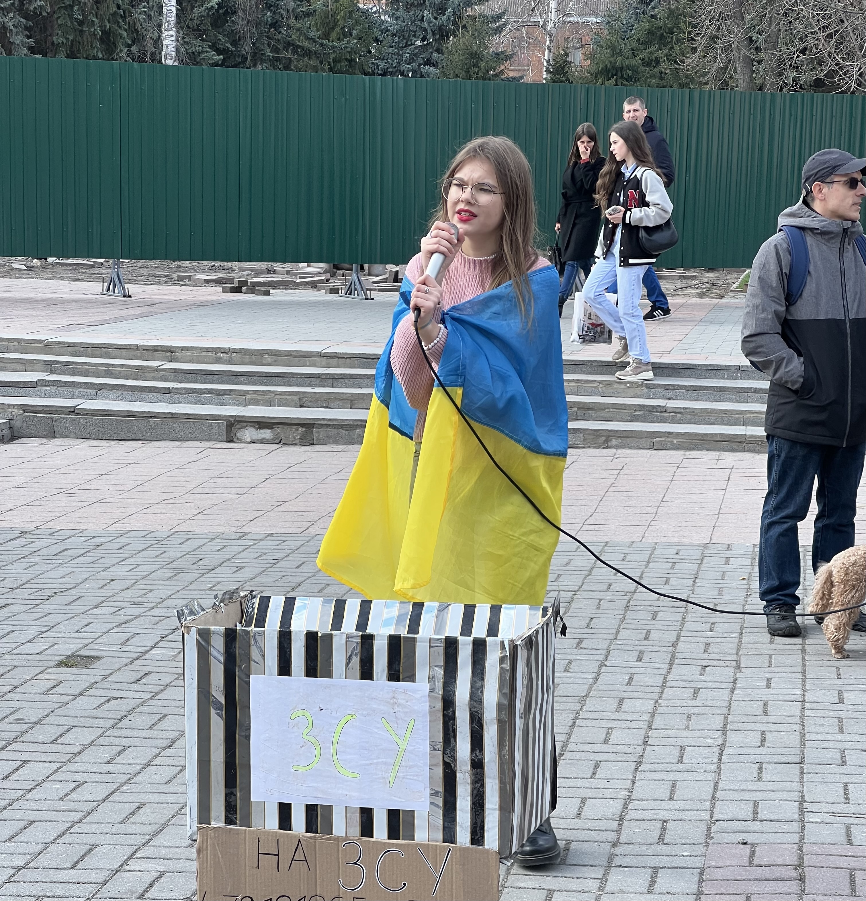 Я зрозуміла, що мій талант зможе допомогти рідній країні в цій жорстокій війні