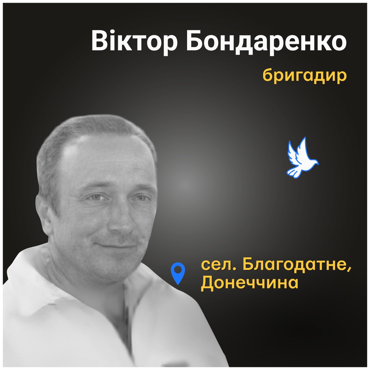 Він саме приїхав додому, коли почався обстріл