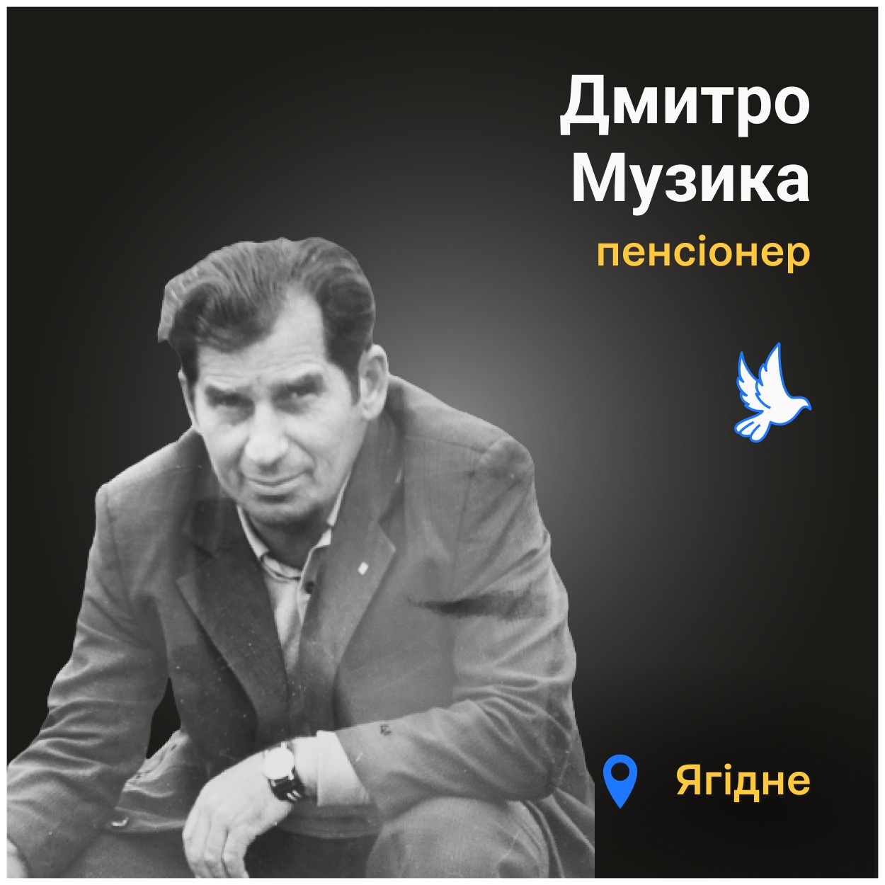 Коли назбиралося п’ять загиблих, їх дозволили поховати на кладовищі