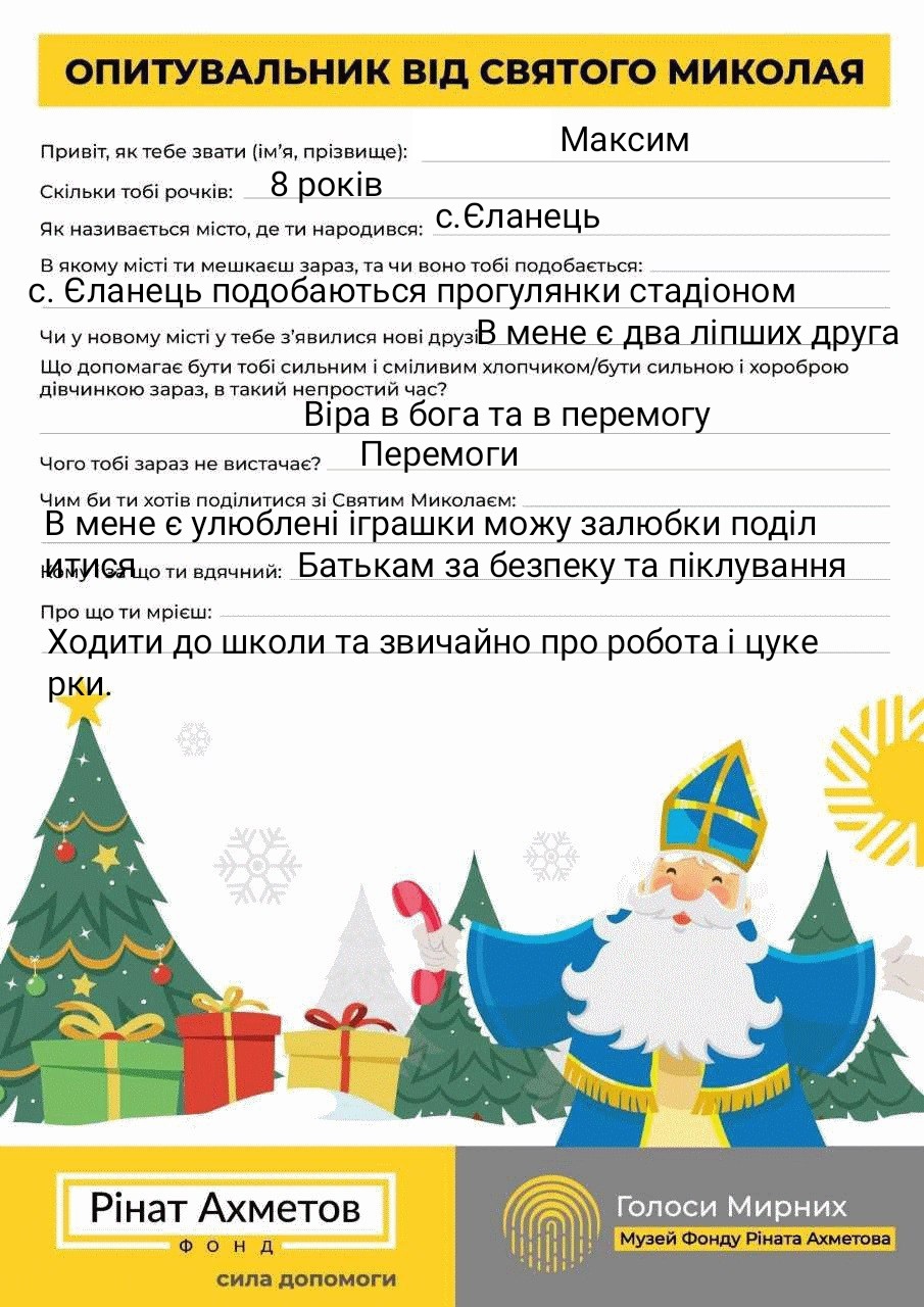 Бути сильним мені допомагає віра в бога та в перемогу