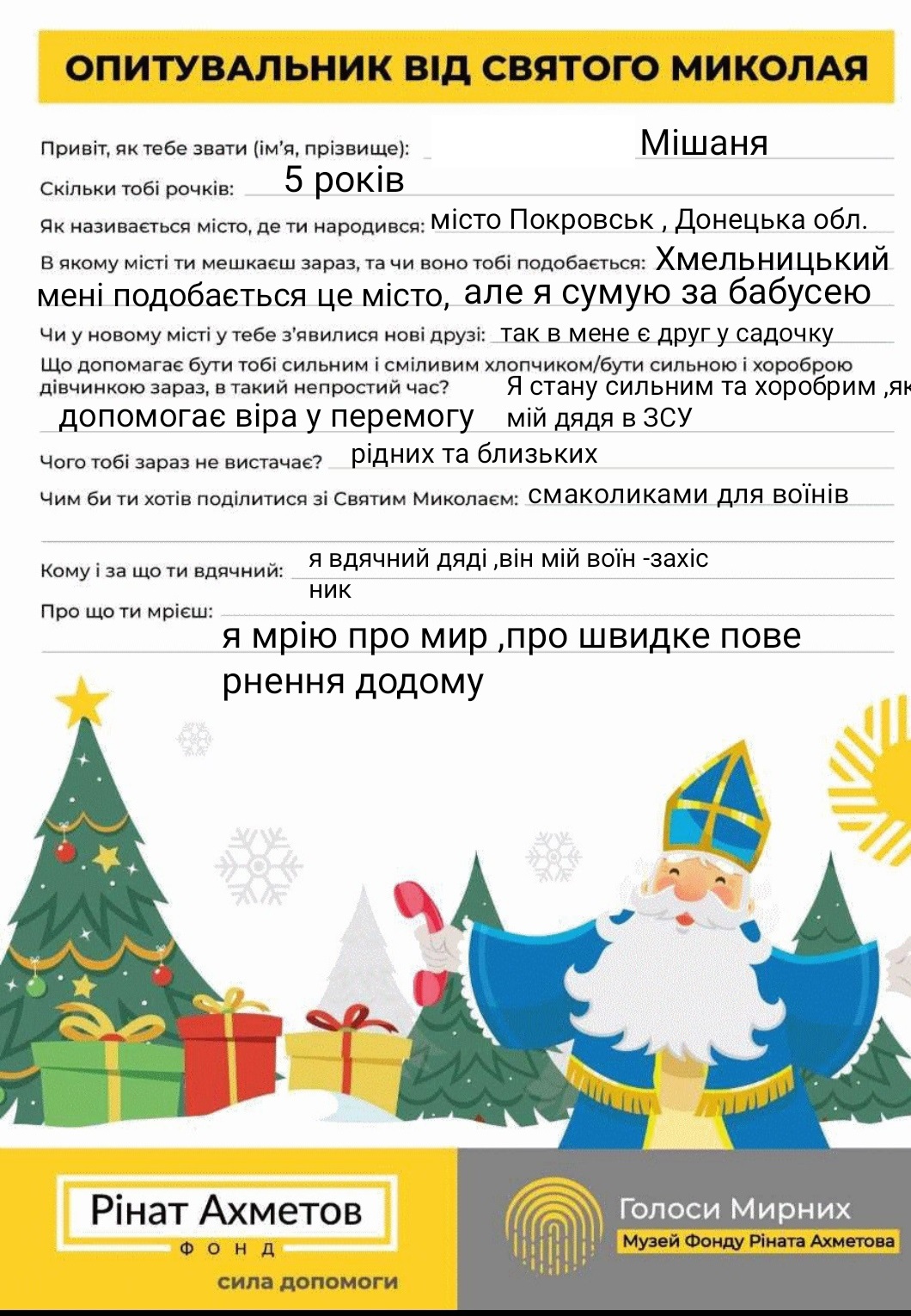 Мені допомагає віра в перемогу та мій дядько, який у ЗСУ