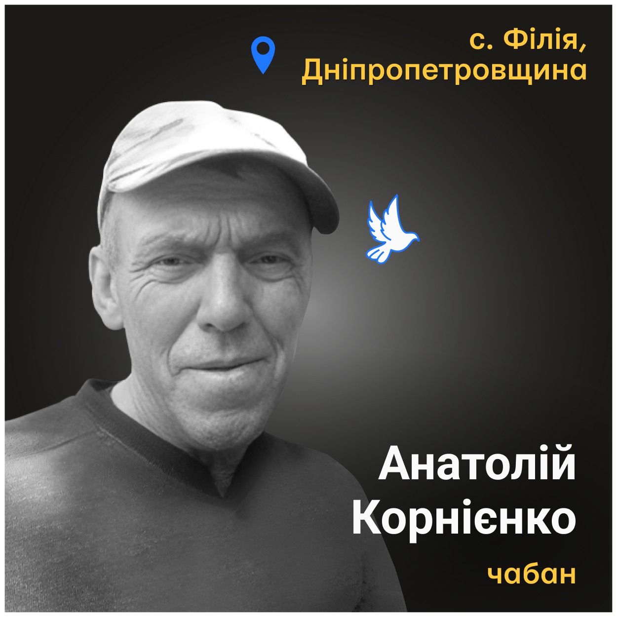 Анатолію відірвало ноги та завдало смертельних поранень