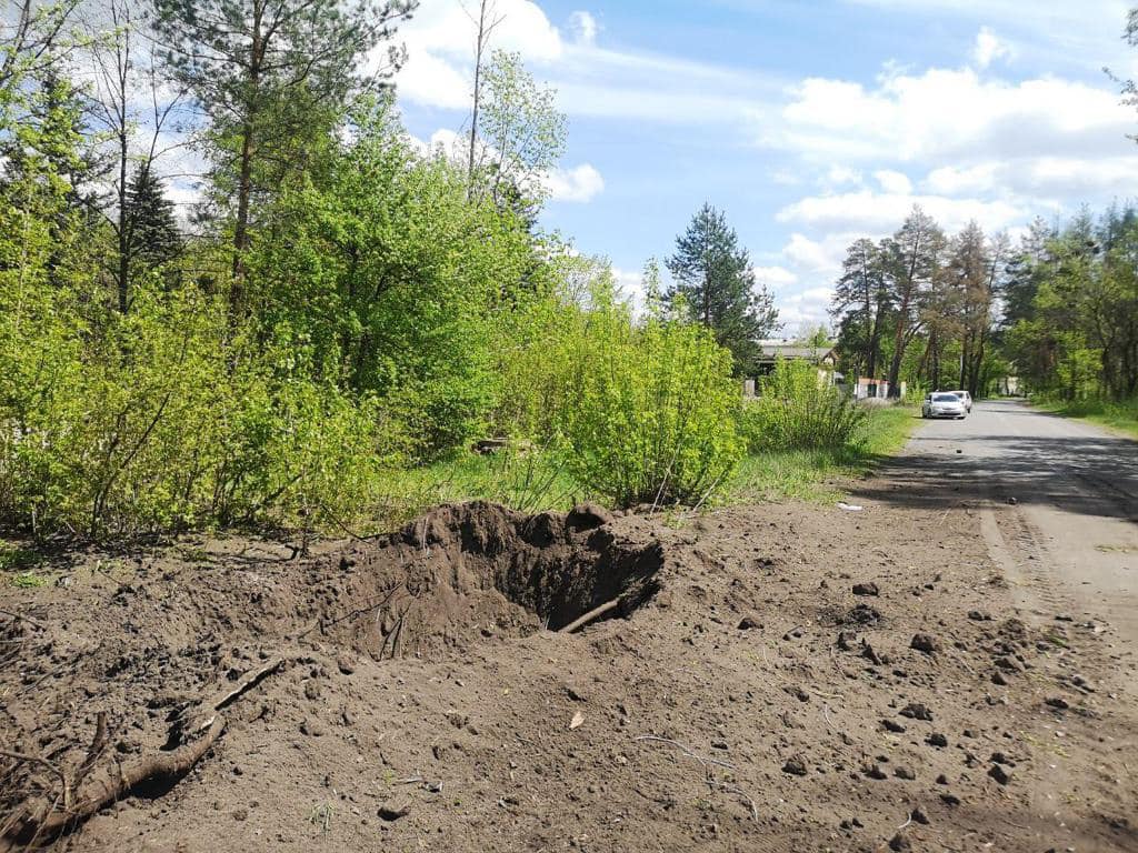 Из подвала в первую ночь смотрели на взрывы