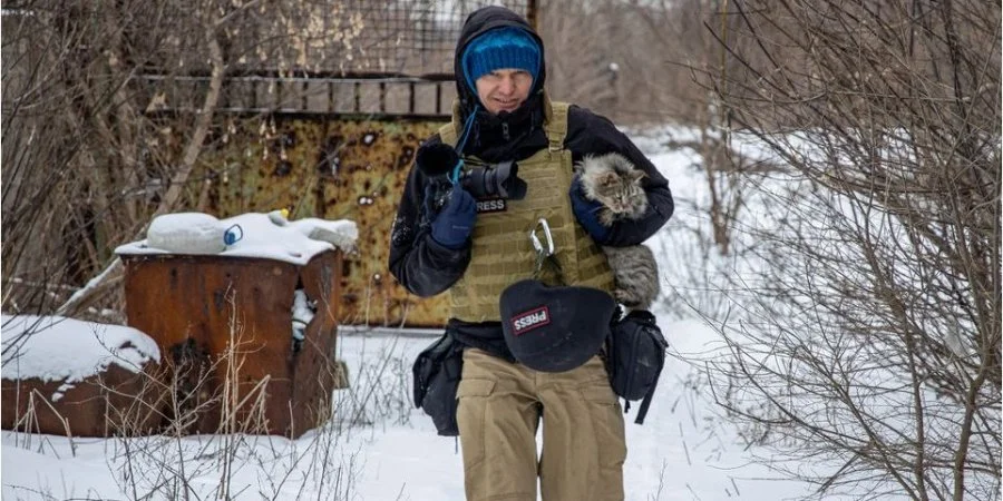 Every Ukrainian photographer is dreaming of taking a photo that would stop the war