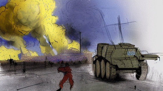 «Було страшно, тому що бої починались в межах міста» «Було страшно, тому що бої починались в межах міста»