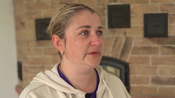 “One missile, another missile, then the Shaheds started flying. My husband protected me and my children”