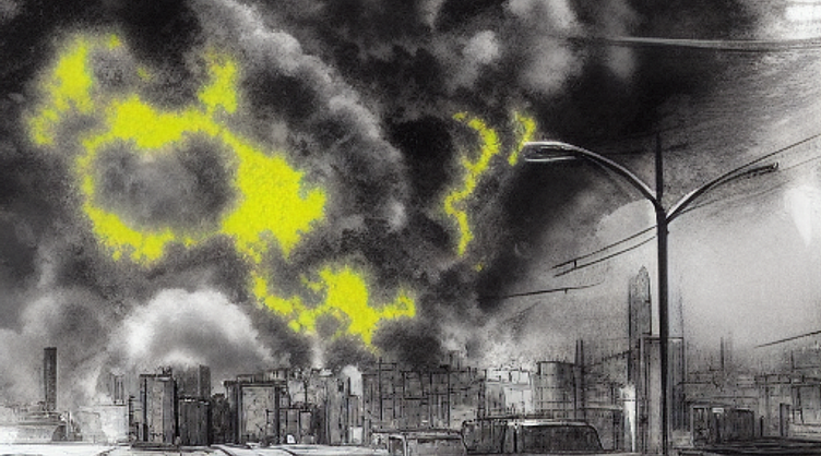 Російські загарбники, відступаючи, атакували місто Російські загарбники, відступаючи, атакували місто