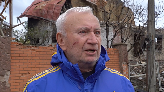 “The missile hit. The street was destroyed”