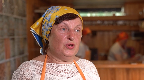 At the beginning of the invasion, she took in 45 refugees from the Kyiv region