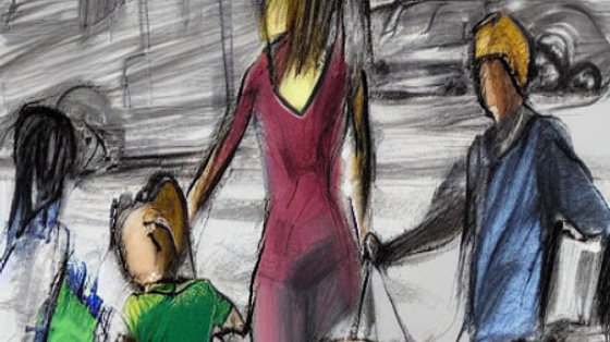 «Нам підказали, і ми теж побігли евакуюватися»