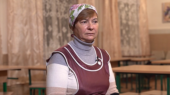 “We processed tonnes of flour, tonnes of meat. And all this is sent to our guys”