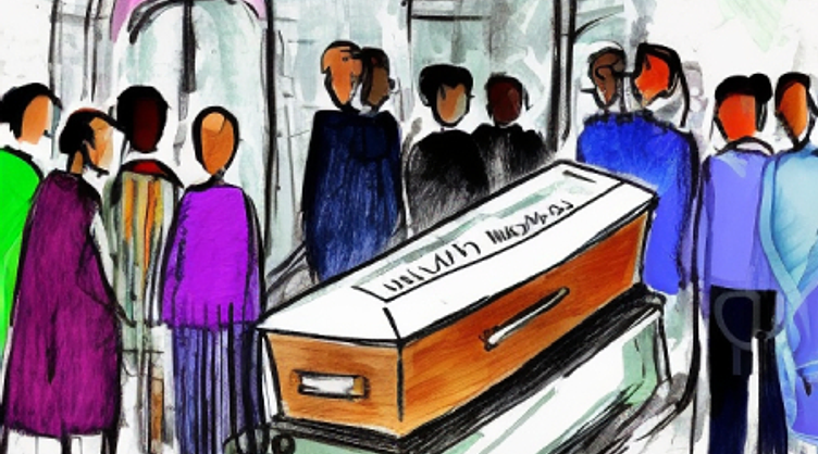 Марину поховали у весільній сукні