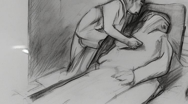 Через деякий час тіло мами забрали