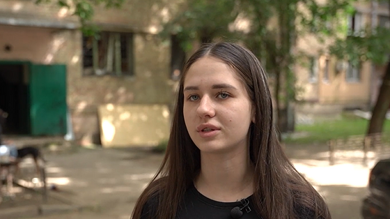 When I looked out the window, everything was on fire