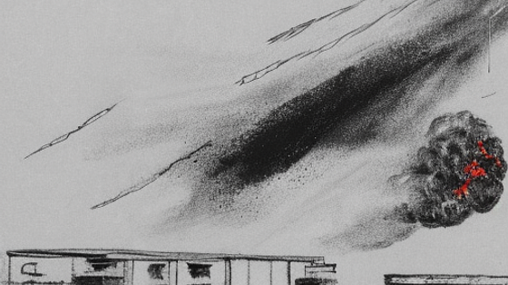 «Тільки ми заїхали у двір, як почали літати снаряди»