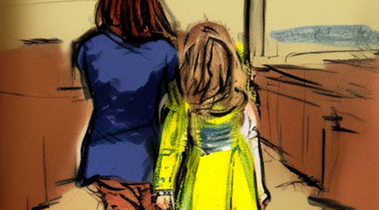 Сашенька розповідала, що восени піде до школи, портфель собі обрала Сашенька розповідала, що восени піде до школи, портфель собі обрала