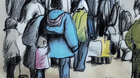 «Через місяць з дітьми змушені були тікати» «Через місяць з дітьми змушені були тікати»