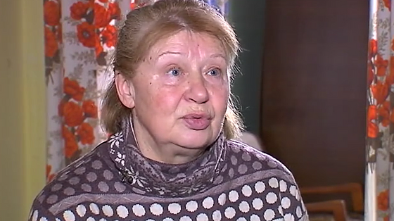 ‘There was a shelling that damaged the roof of our house. We have some animals, some livestock, and it would be a pity to leave them there’