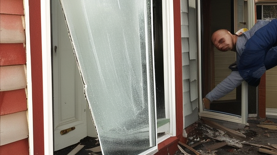 « Я була вдома, на мене впало вікно»
