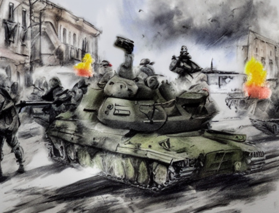 «Я увидел танки и много людей, которые кричали, что пришли меня защищать»