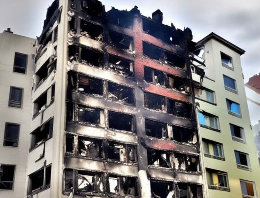 «Разбомбили девятиэтажный дом – наша квартира сгорела»