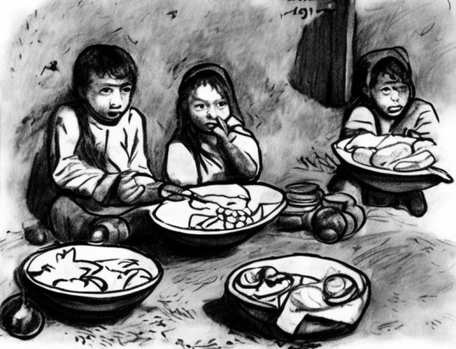 «Я не мог смотреть на то, как голодали мои дети»