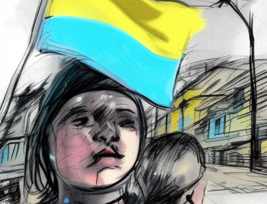«Маленька донечка на українських військових сказала, що це наша Україна»