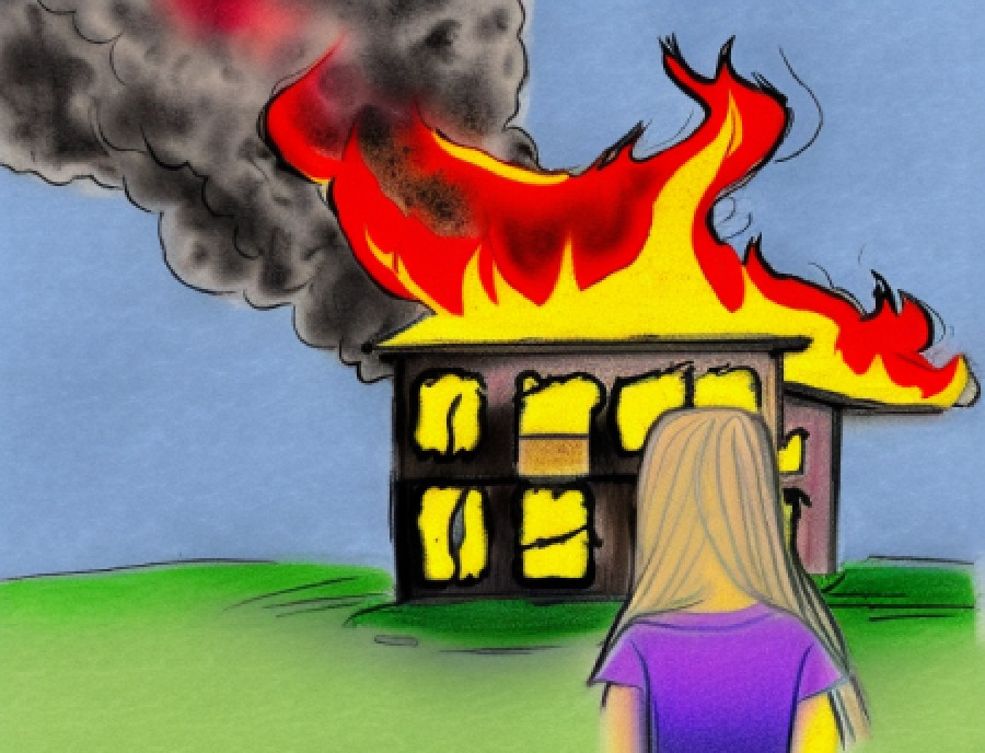 «Мамин дом и наша квартира сгорели полностью»