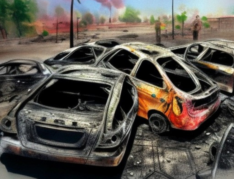 «Дорогою ми бачили міни і згорілі автомобілі - ніби в якомусь кіно»