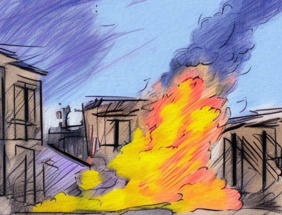 «Перед нашим домом взорвалась авиабомба»