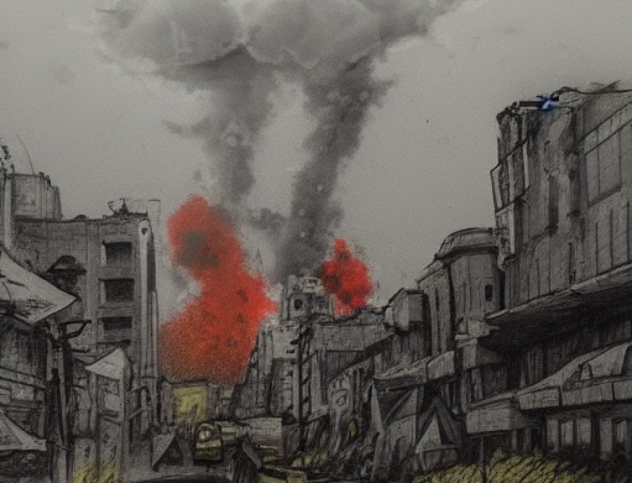 “Утром начали бомбить наш город”