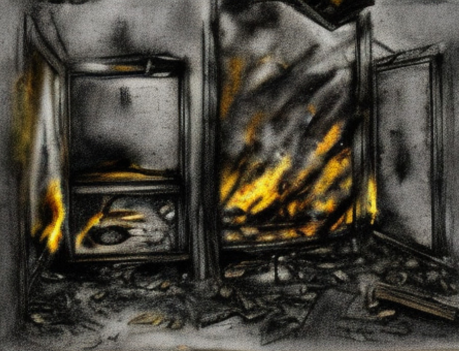 “Наша квартира полностью сгорела”