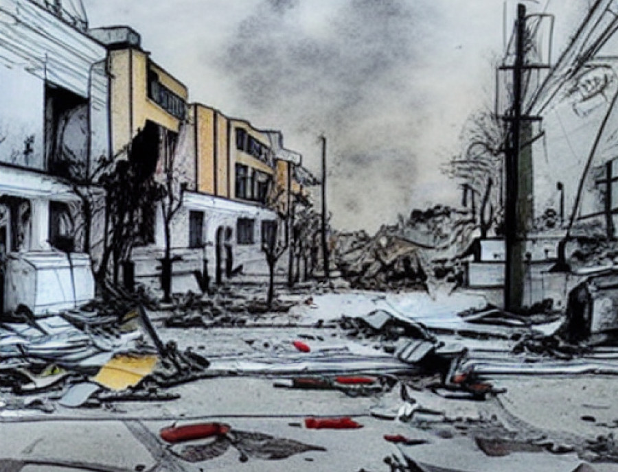 «Наш город полностью разрушен»