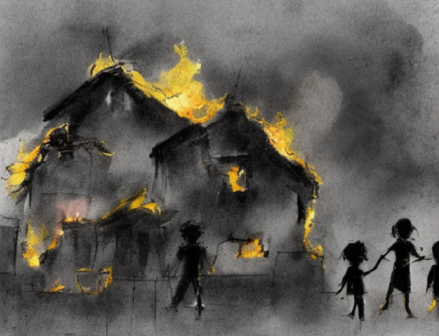 «Коли почалися вибухи, діти дуже злякалися»