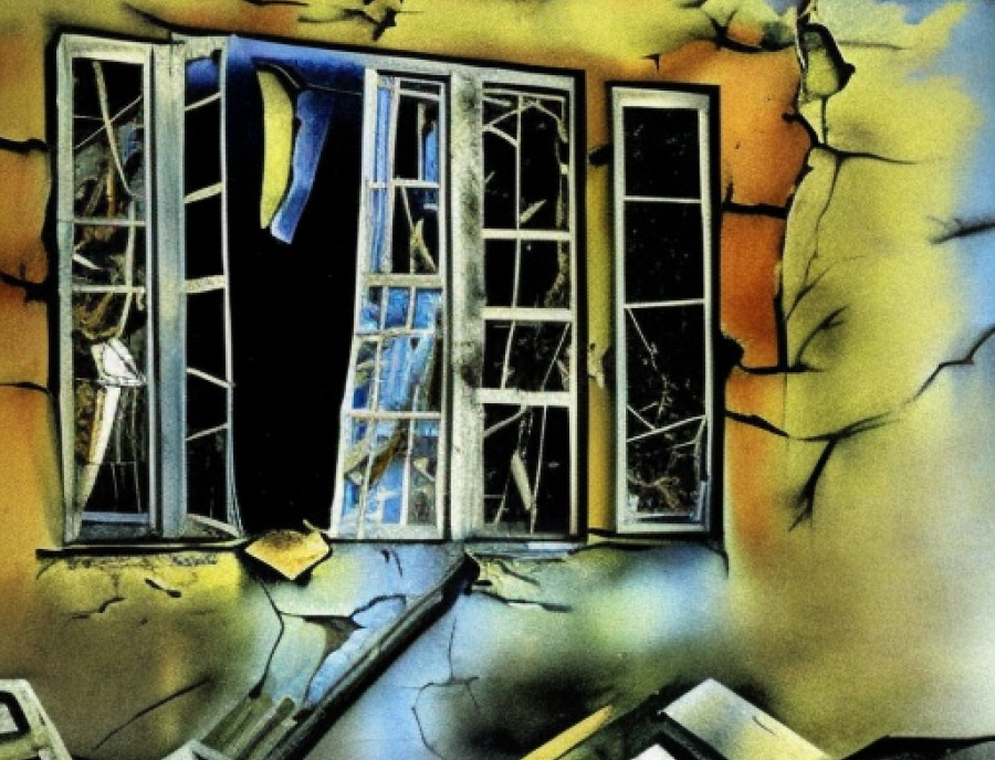 «За секунды дома вырвало от взрыва железную дверь с замком, разбило окно, кафель летел во все стороны…»