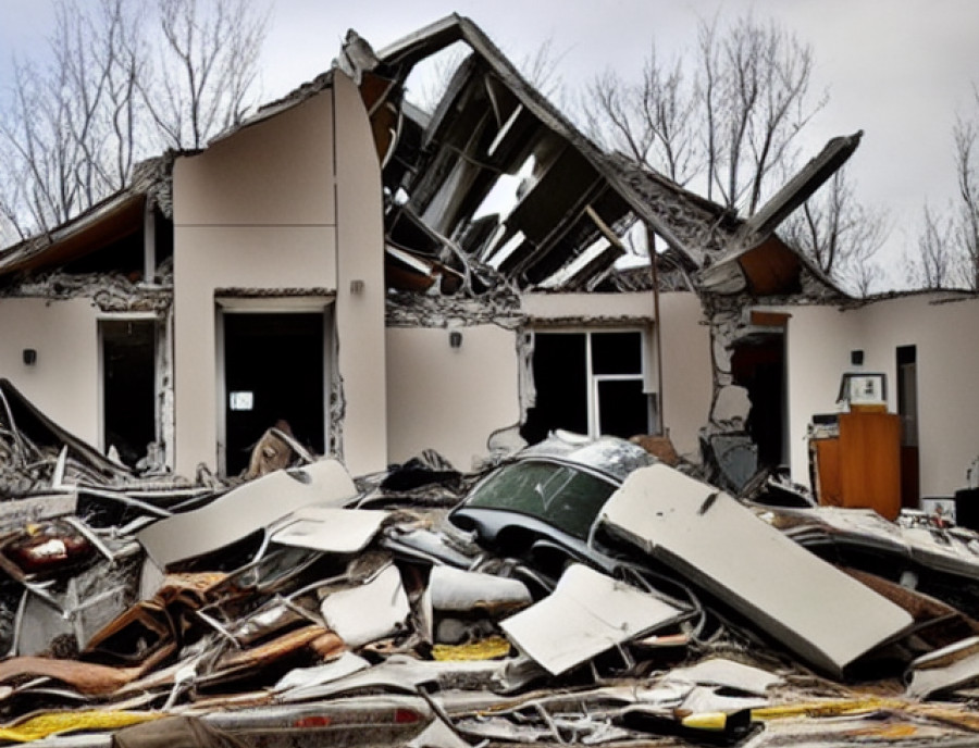 "Наш будинок наполовину зруйнований"