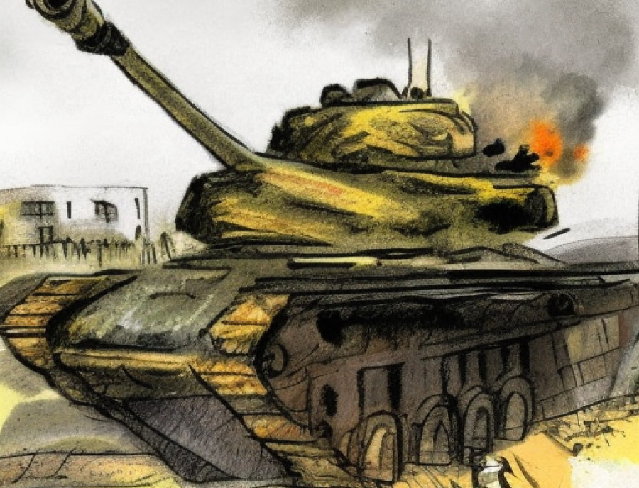«Ворожі танки поцілили на наш будинок дуло танка»