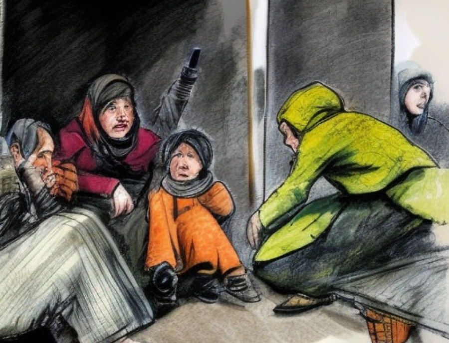 «Ми з дітьми  ховалися у метро: боялися виходити звідти»