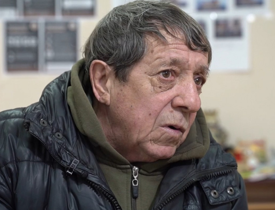 "After the explosion, I came up to my wife and she was lying without a head"