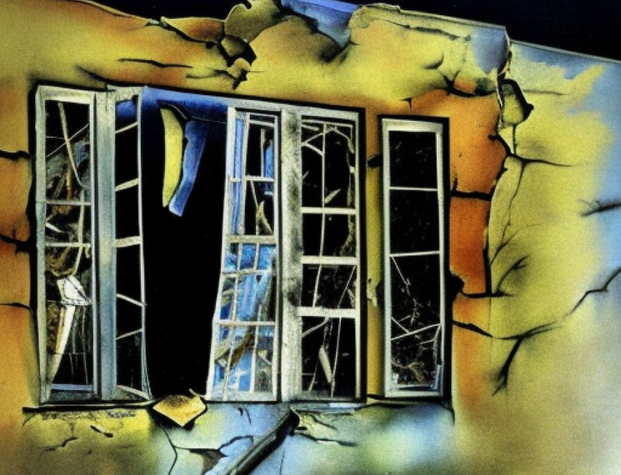 «Окна побиты, сам дом разбит, но ничего»