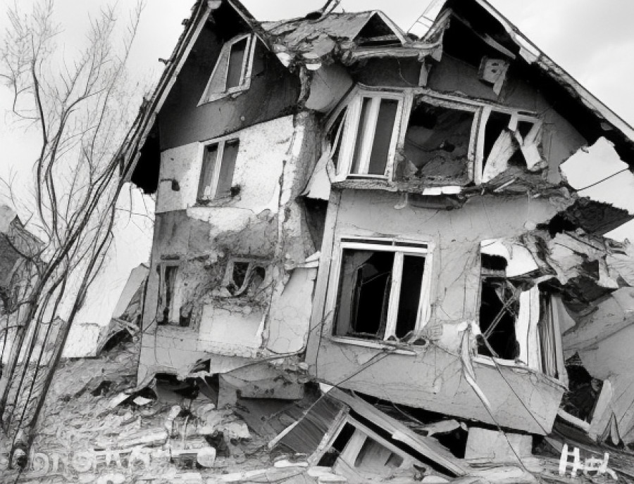 "Мій будинок пошкоджений після прильоту снаряду"