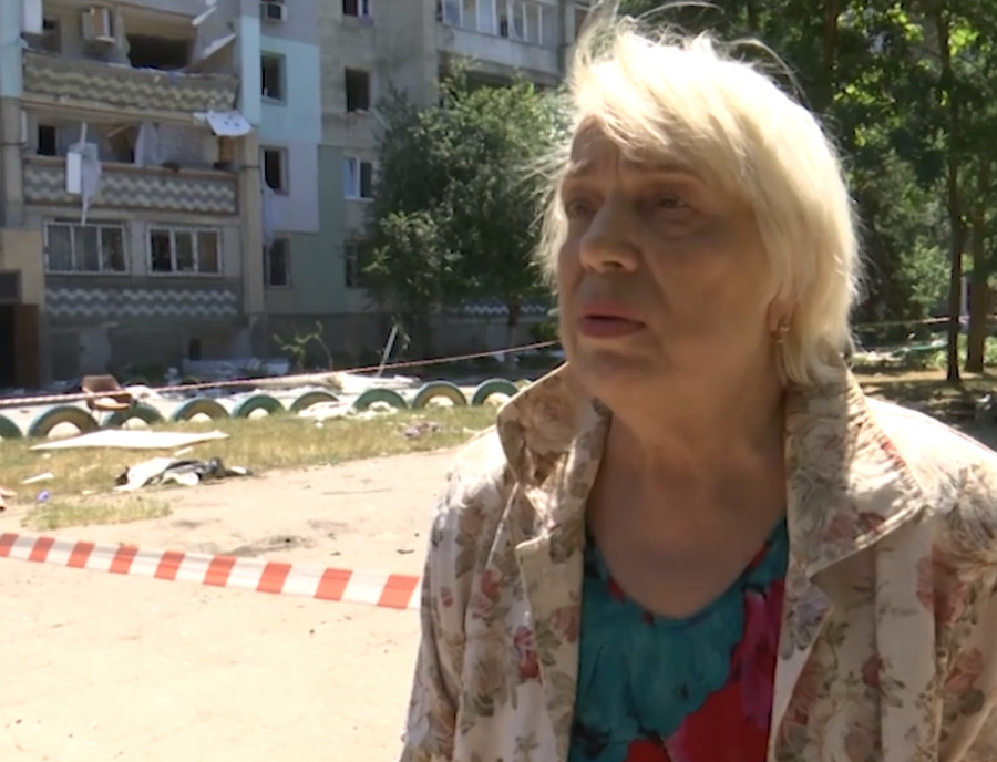 “After the air strike on Serhiivka, those who survived had to remove the bodies from under the rubble. It was like a cemetery near the house...”