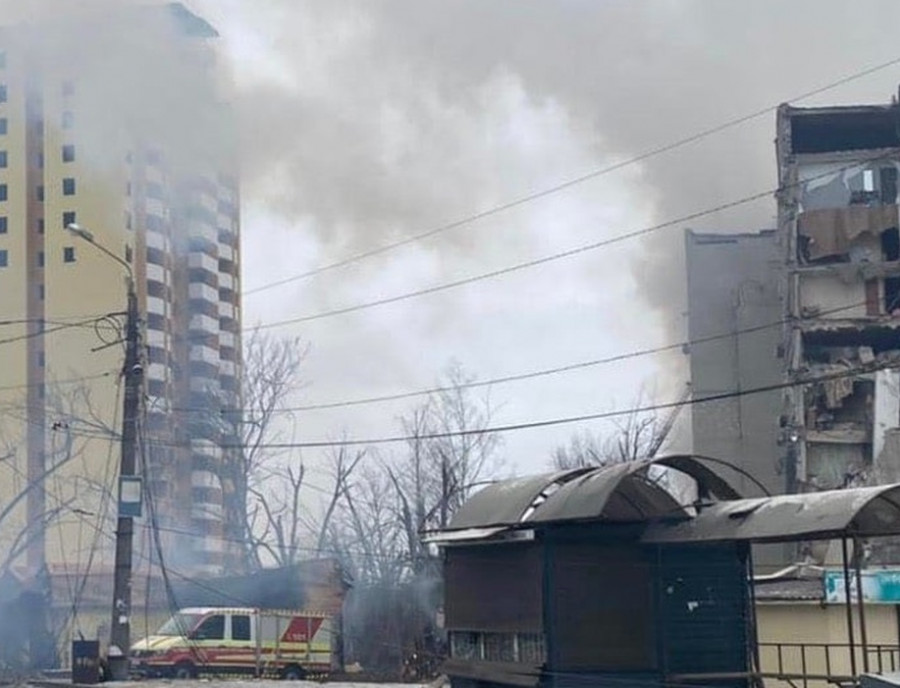 "Попал снаряд в дом и квартира сгорела"