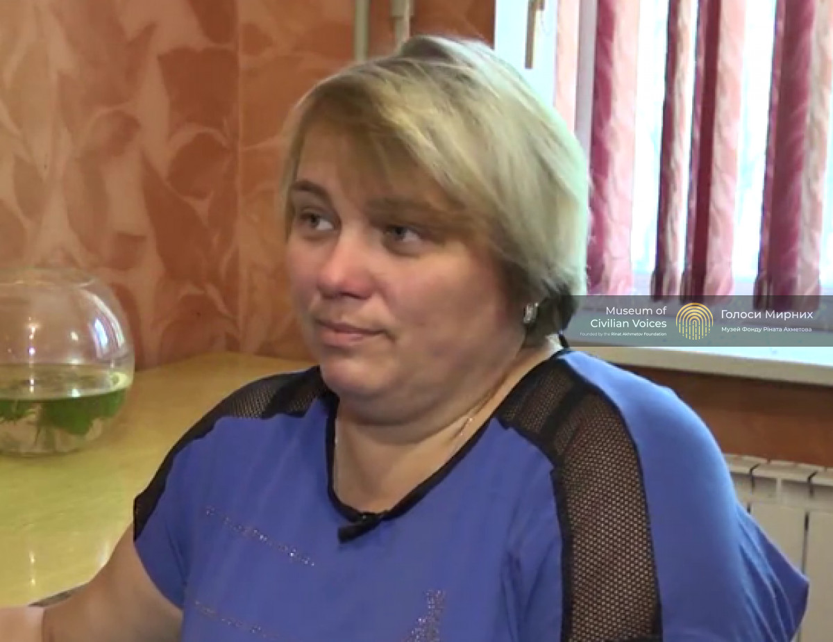 Maria Boyko, Chermalyk vilage, Donetsk region