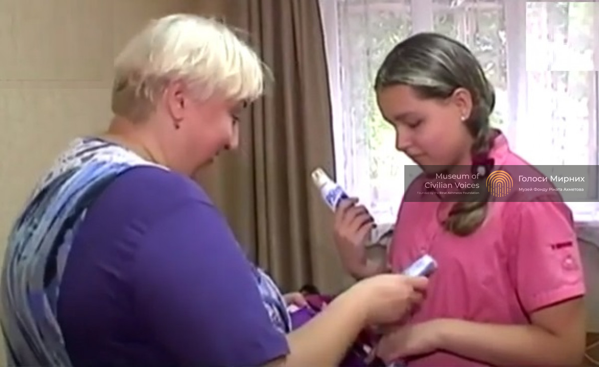 Внучка заболела астмой с начала боевых действий