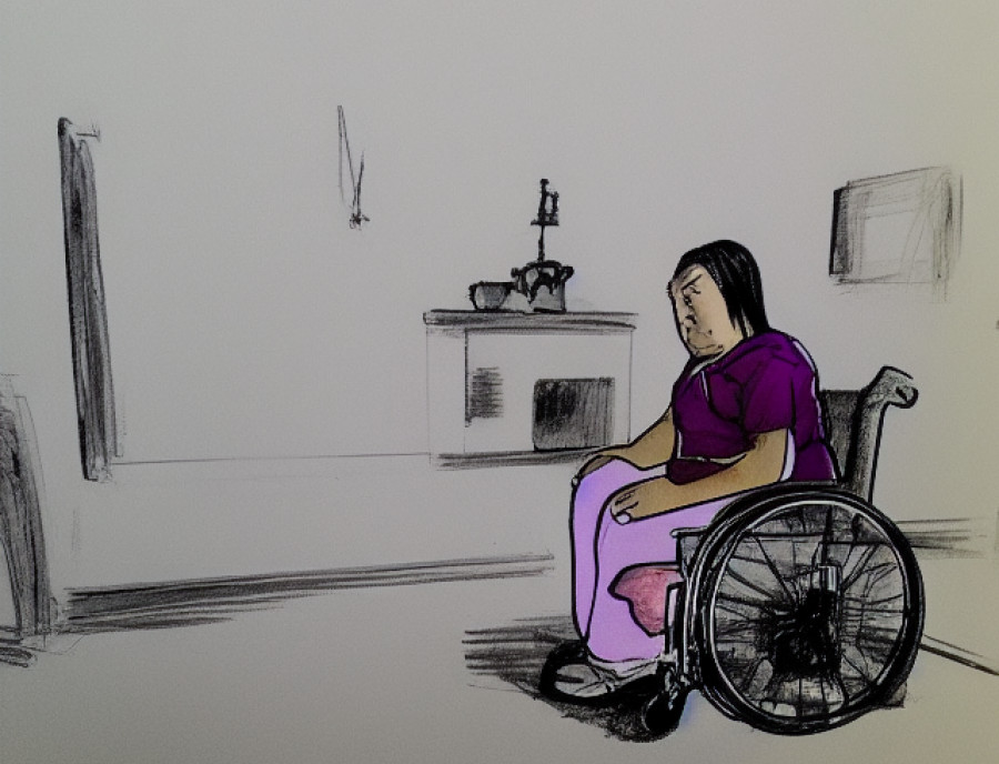 «Жінка з інвалідністю була змушена покинути рідну домівку»